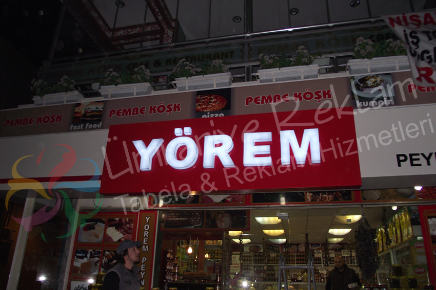 Işıklı Harf Tabela