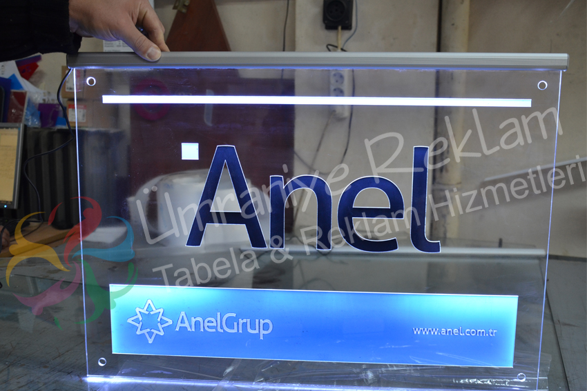 Işıklı Pleksi Oyma Tabela