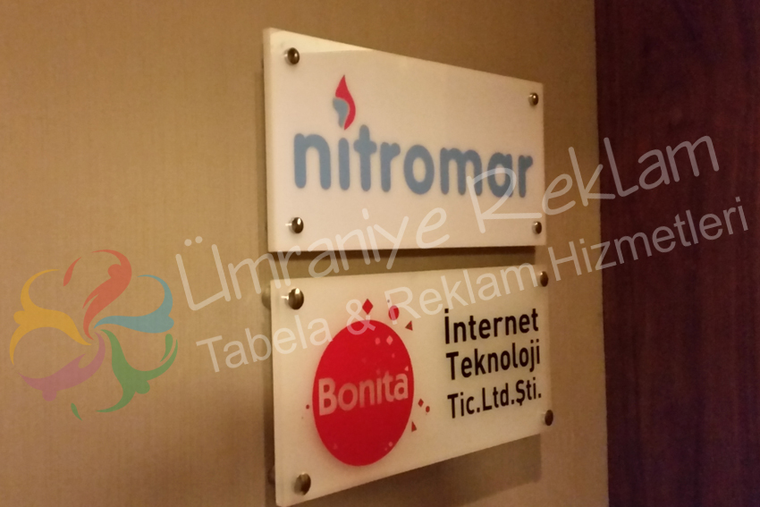 Ofis Giriş Tabela Buyaka avm