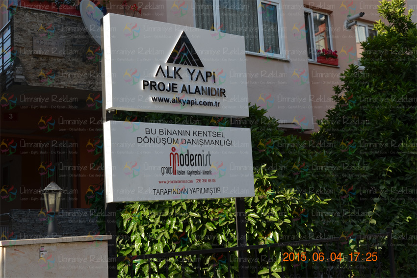 İnşaat Tabela Ümraniye