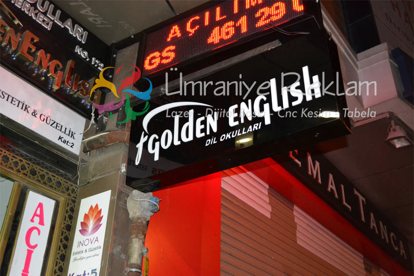 ışıklı tabela ümraniye