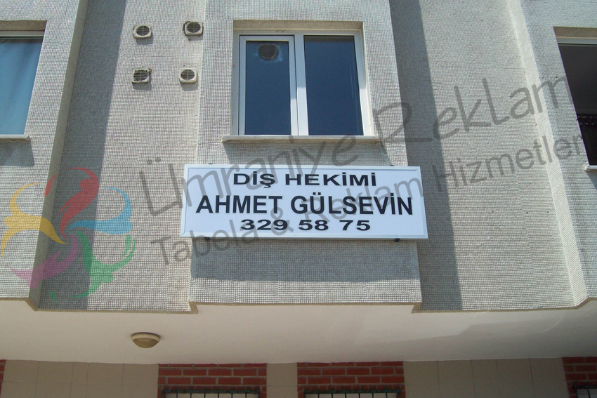 Diş Hekimi Ümraniye tabela