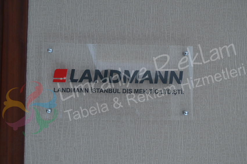 Şeffaf Kapı Tabela Kozyatağı