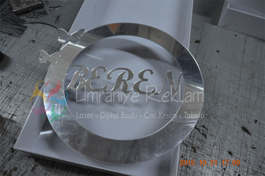 Ayna akrilik İsimlik