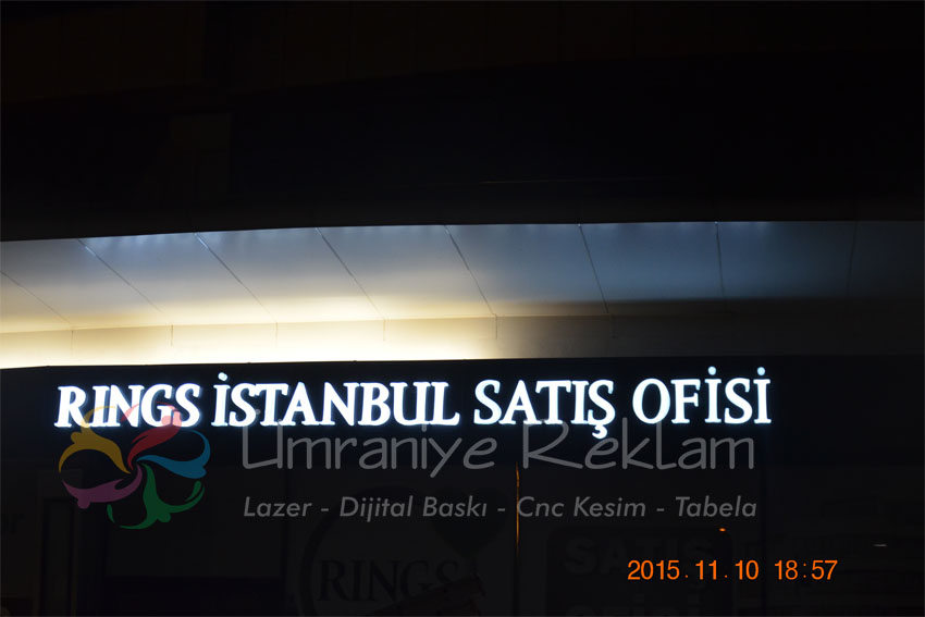 Işıklı harf tabela