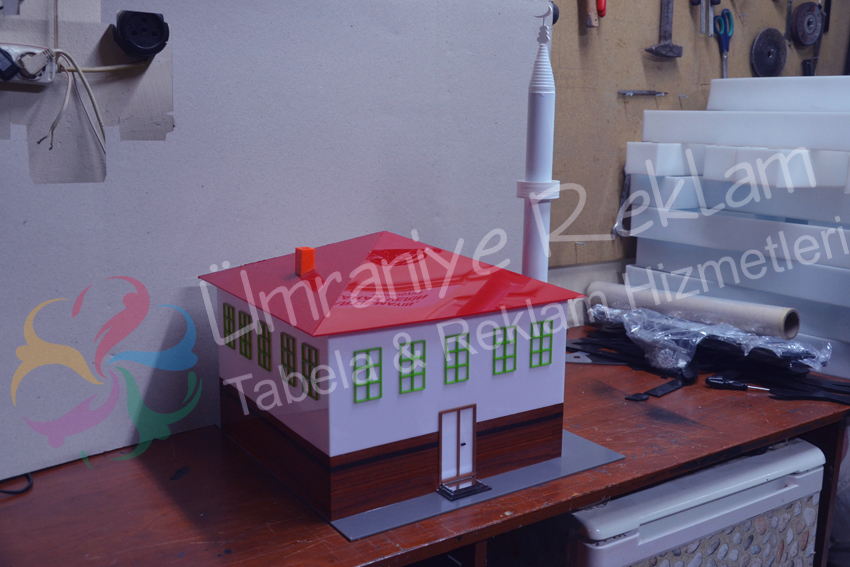 maket pleksi lazer kesim