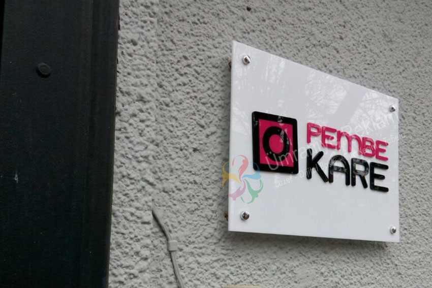 ofis giriş tabela koşuyolu