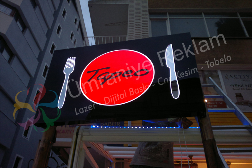 ışıklı tabela kadıköy