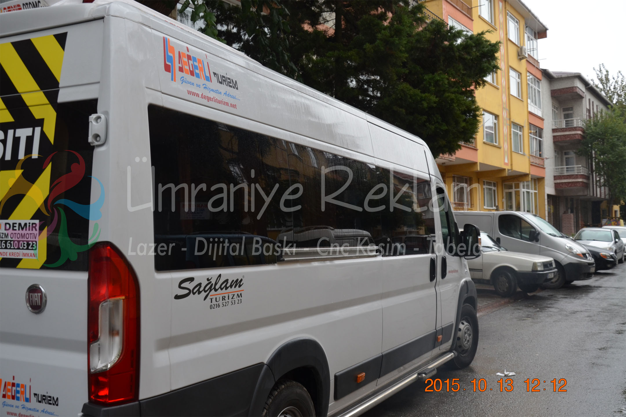 araç üzeri logo kaplama